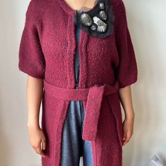 Knit long sweater - Picture 7 of 7